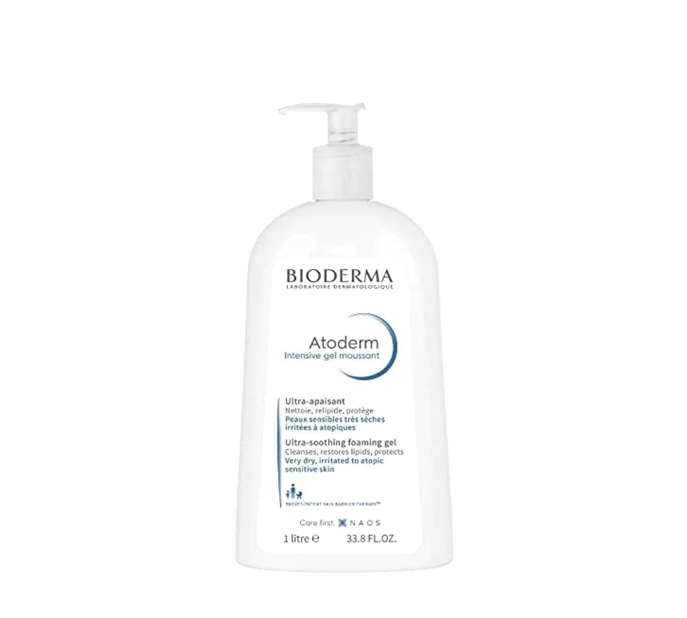 Bioderma Atoderm Intensive Gel Moussant Foaming Gel 1 Litre