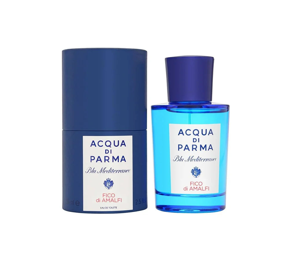 Blu Mediterraneo By Acqua Di Parma Eau De Toilette Unisex 75ml bottle with refreshing citrus notes.