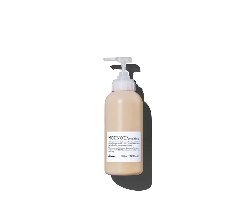 Image of Davines Essential Nounou Nourishing Conditioner 1000ml for treated or brittle hair