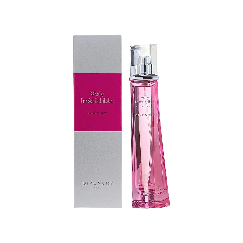 Givenchy Very Irresistible EDT spray, 50ml, feminine perfume bottle.