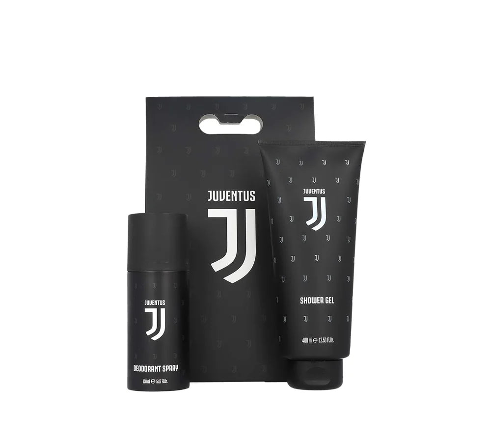 Juventus Gift Set with Shower Gel and Deodorant, Pack of 2