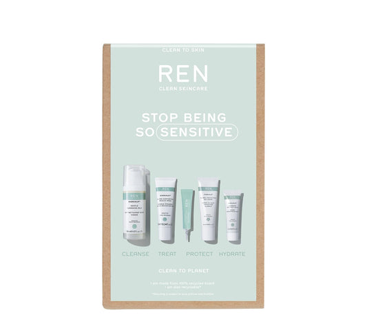 REN Clean Skincare Stop Being So Sensitive Evercalm Kit, Green
