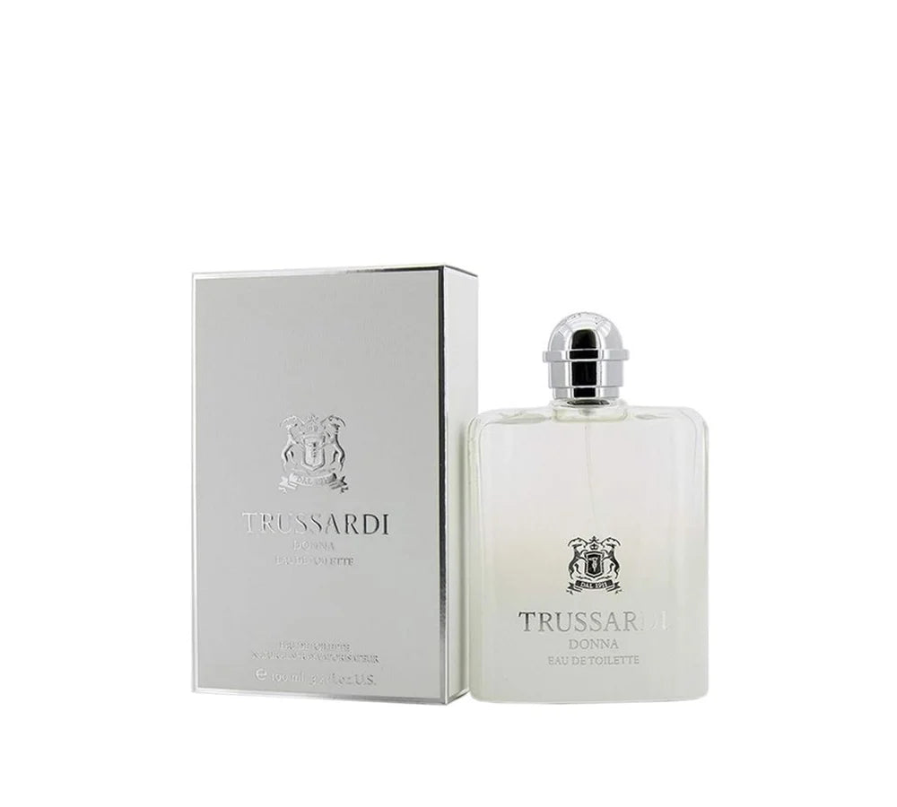 Trussardi Donna Eau de Toilette Spray for Women, 3.4 oz bottle