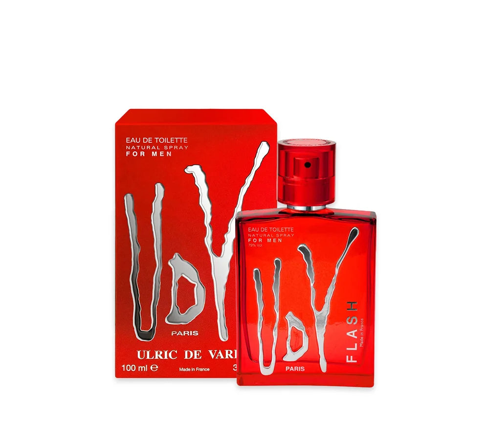 UDV Flash Eau de Toilette Natural Spray for Men 100ml