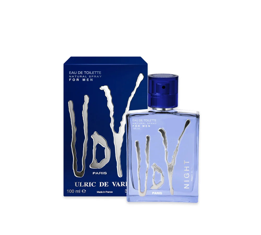 UDV Night Eau de Toilette Natural Spray for Men 100ml