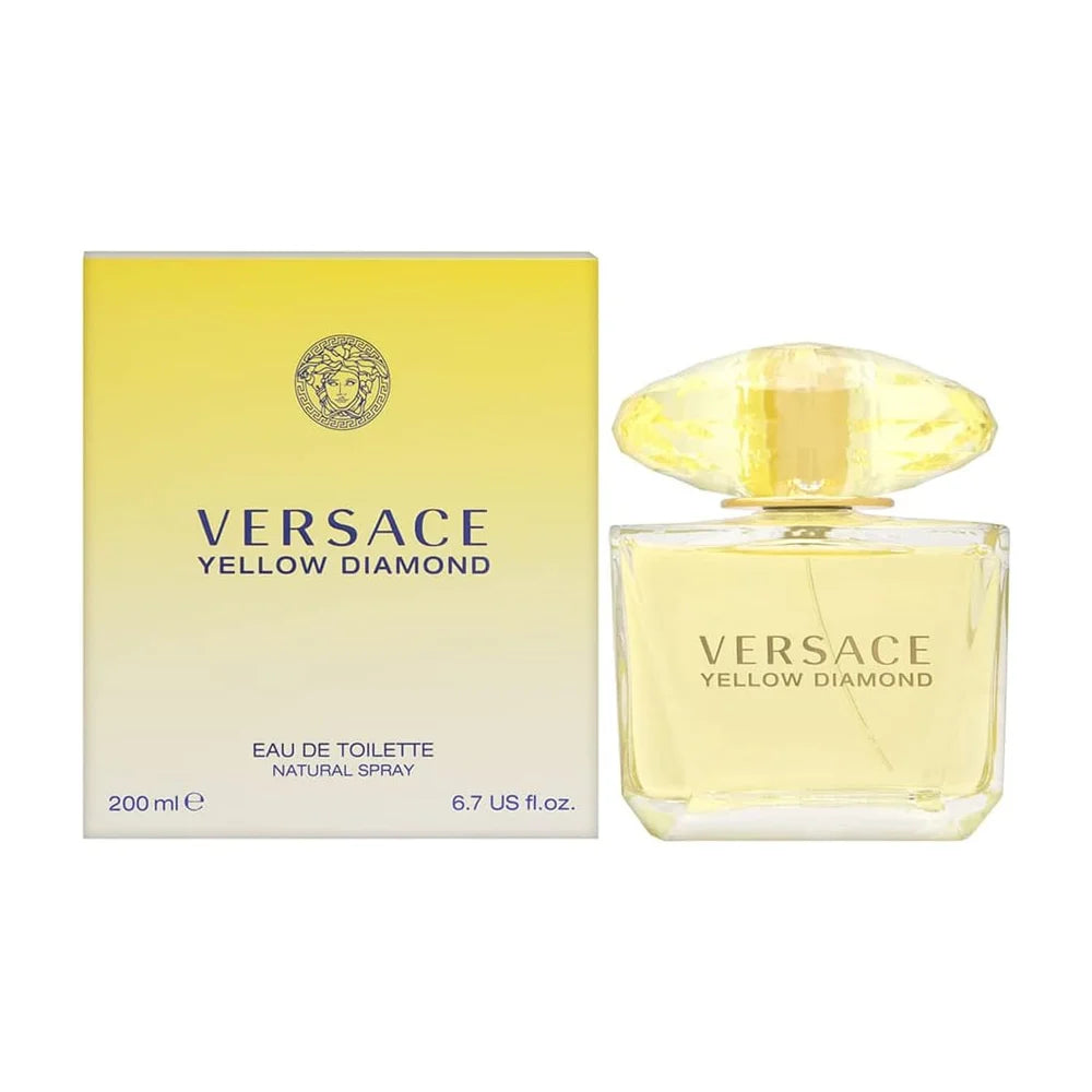 Versace Yellow Diamond by Versace for Women - 6.7 oz EDT Spray