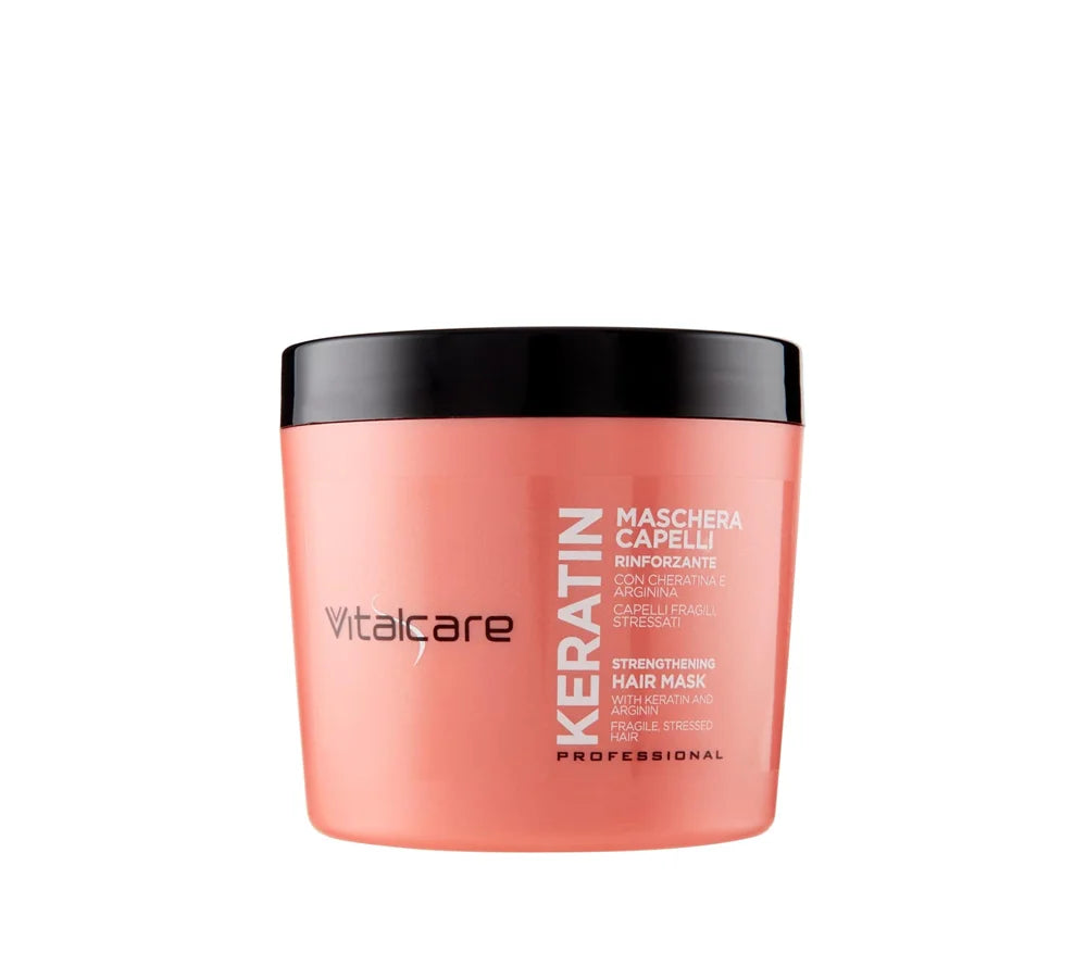 Vitalcare Keratin Strengthening Hair Mask 500ml, Pack of 2