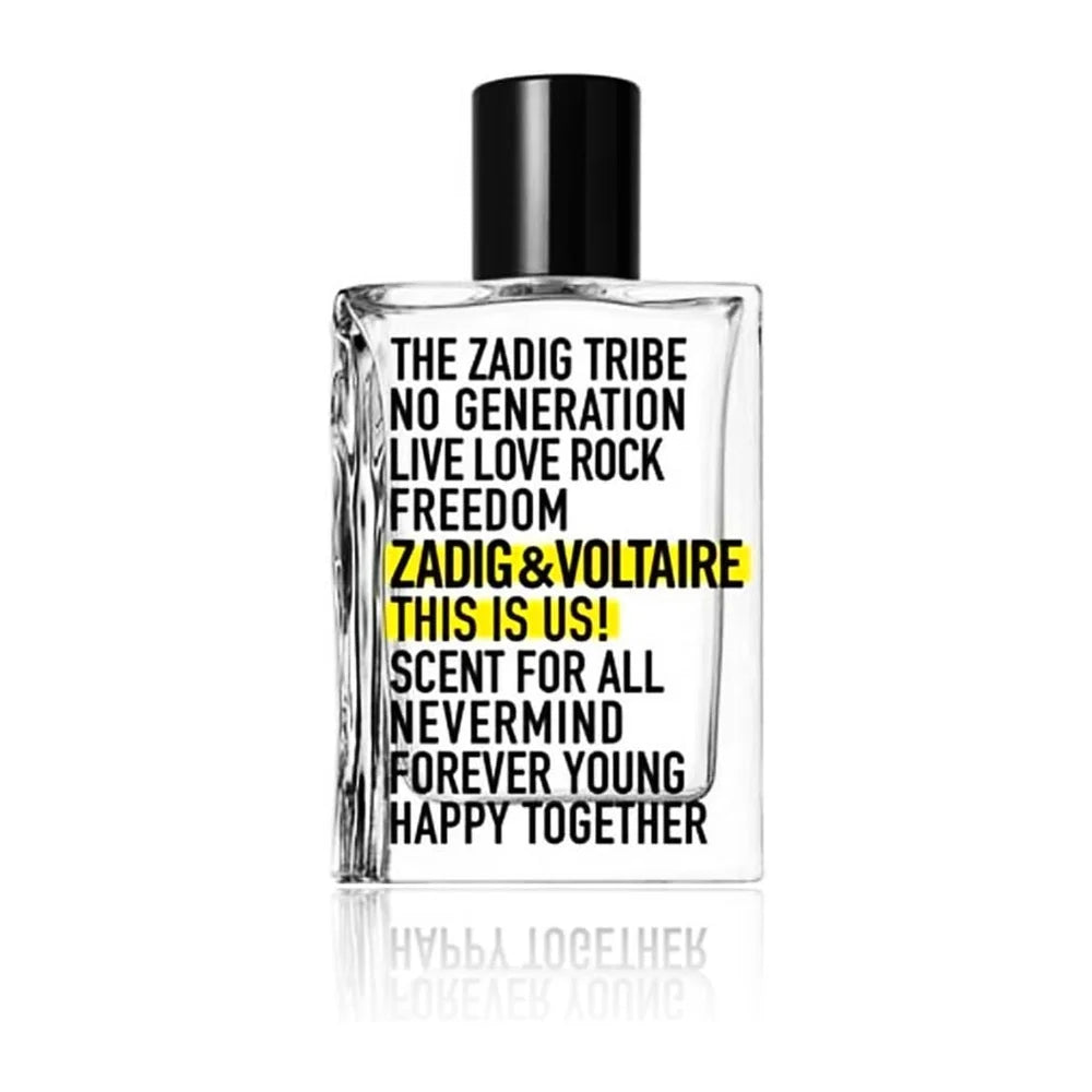 Zadig & Voltaire This Is Us! Eau de Toilette Unisex Spray 100ml