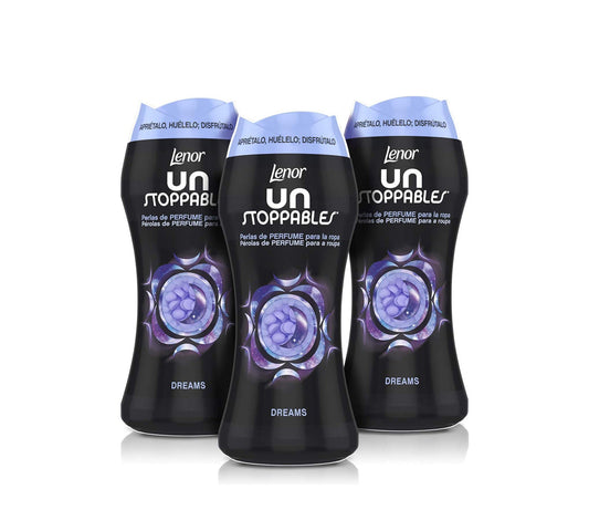 3X Lenor Unstoppable Dreams Perfume Beads for Clothes 210 g (Pack of 3)