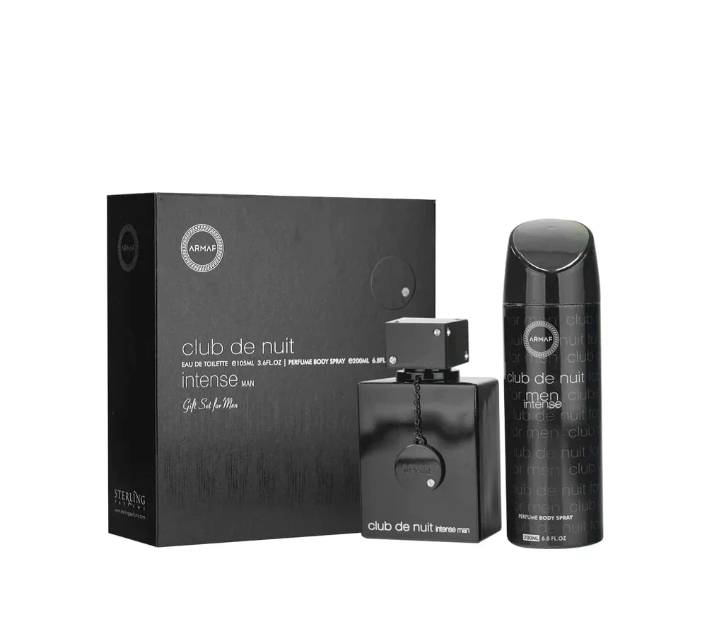ARMAF Club De Nuit Intense Man Two Piece Giftset, black