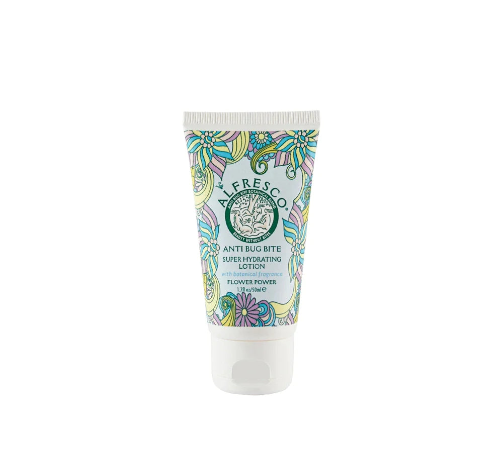 Alfresco Natural Mosquito Repellent Lotion 50ml -Bug Bite Flower Power Super Hydrating Lotion 50ml
