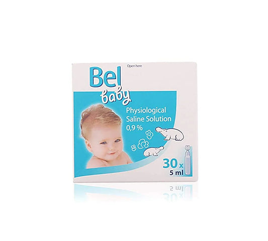 Bel Baby Physiological Saline Solution Ampoules 5 ml - Pack of 30