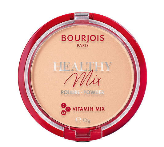 Bourjois Healthy Mix Powder with Vitamin Mix, 02 Light Beige, 10g