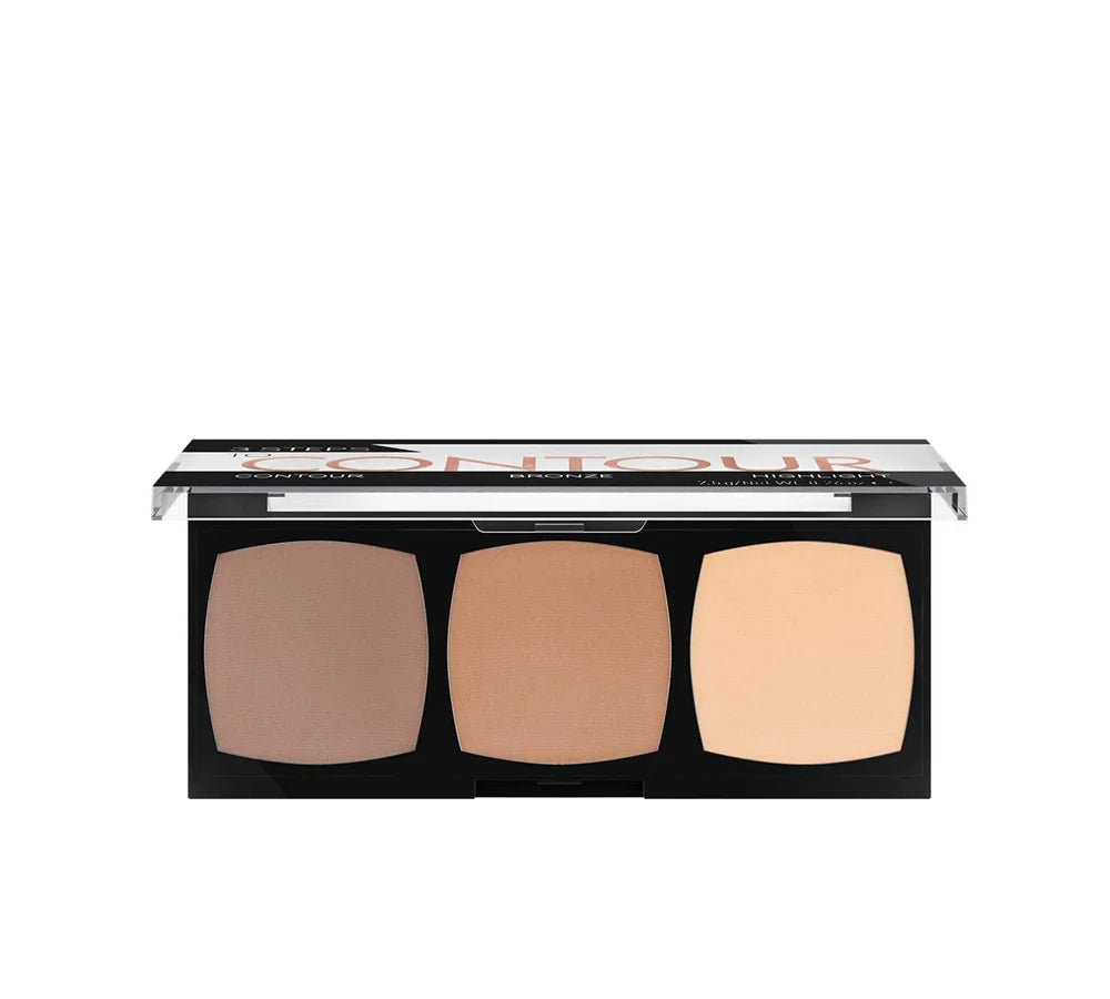 Catrice Cosmetics 3 STEPS TO CONTOUR Palette Contouring Powder Vegan Make Up