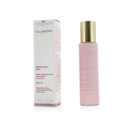 Clarins Multi-Active Day Lotion SPF15, 50ml - All Skin Types