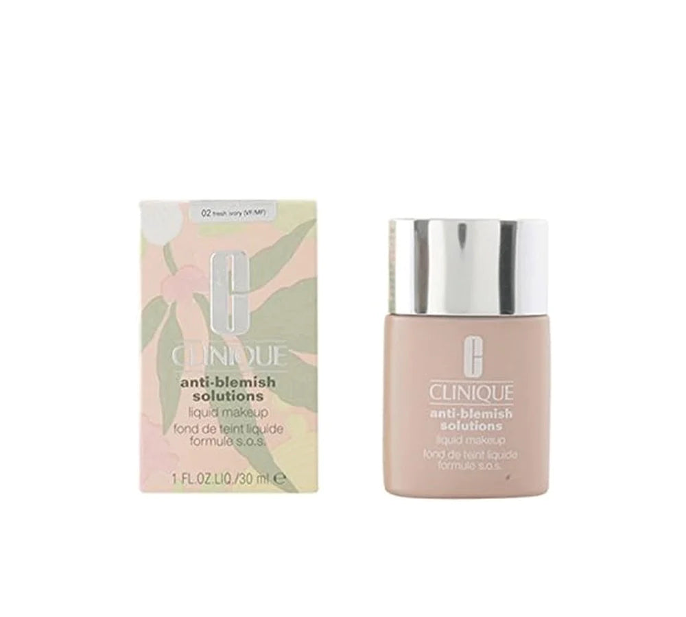 Clinique – Anti-Blemish Liquid Found 02- Fresh Ivory 30 ml