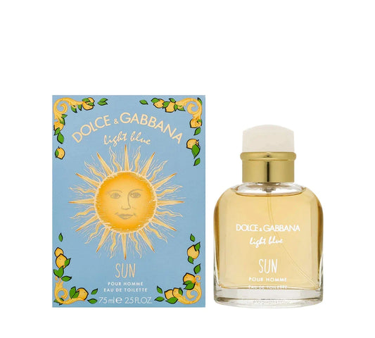 Dolce & Gabbana Light Blue Sun Pour Homme Eau De Toilette 75ml