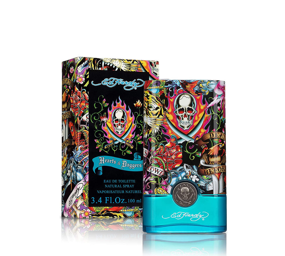 Ed Hardy 'Hearts and Daggers' for Men Eau de Toilette 100 ml