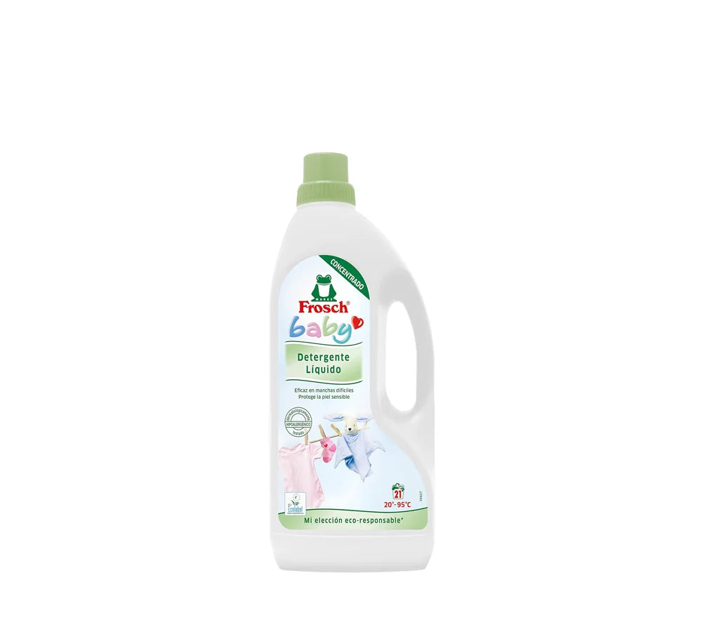 Frosch Baby Detergent Liquid Hypoallergenic Concentrated 21 Dose Ecolabel