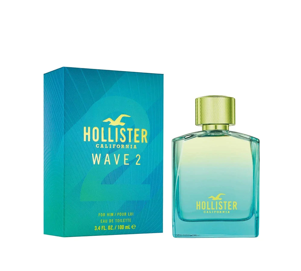 Hollister Wave 2 For Him Eau de Toilette, 100ml