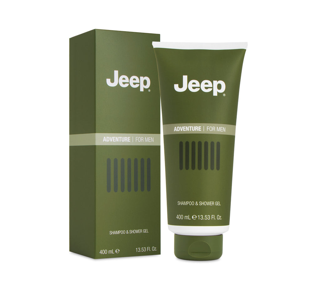 JEEP ADVENTURE SHAMPOO & SHOWER GEL 400ML