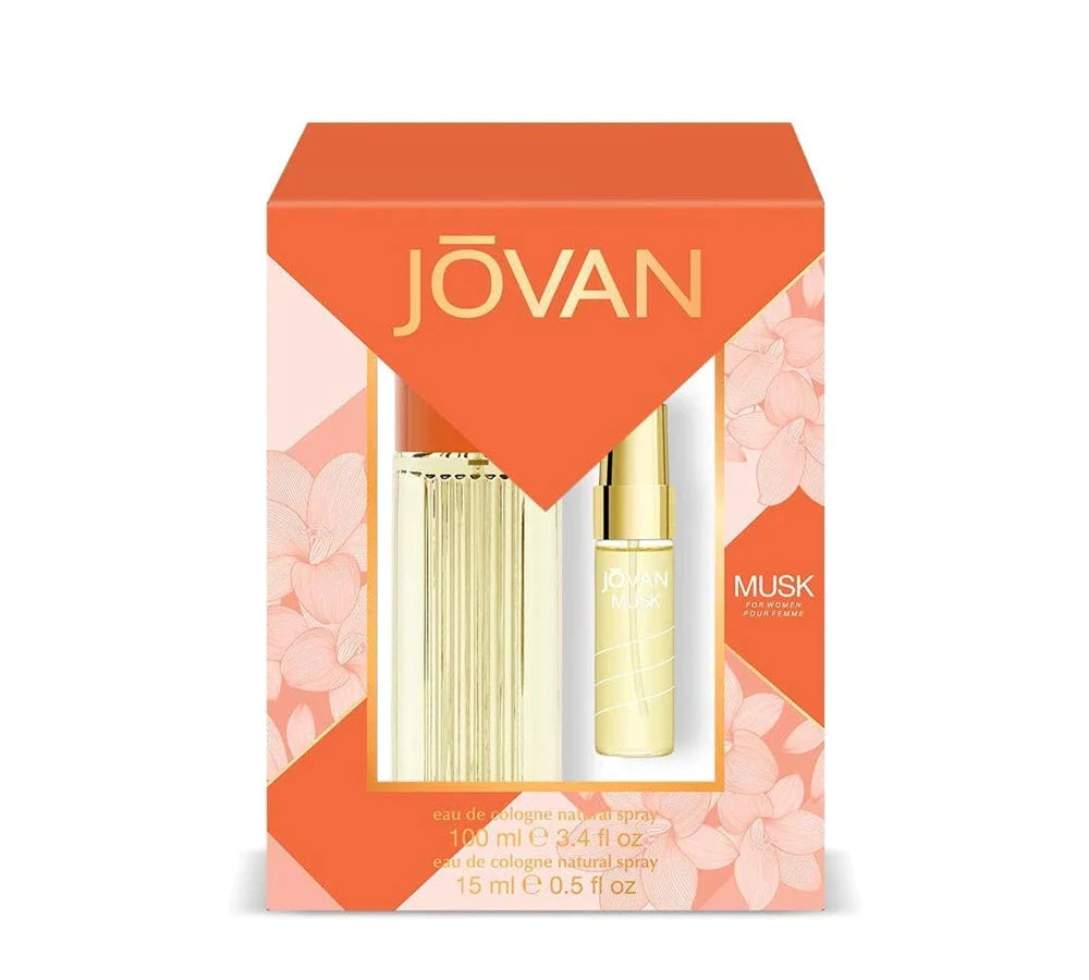 Jovan Musk Gift Set EDC 100ml + EDC 15ml