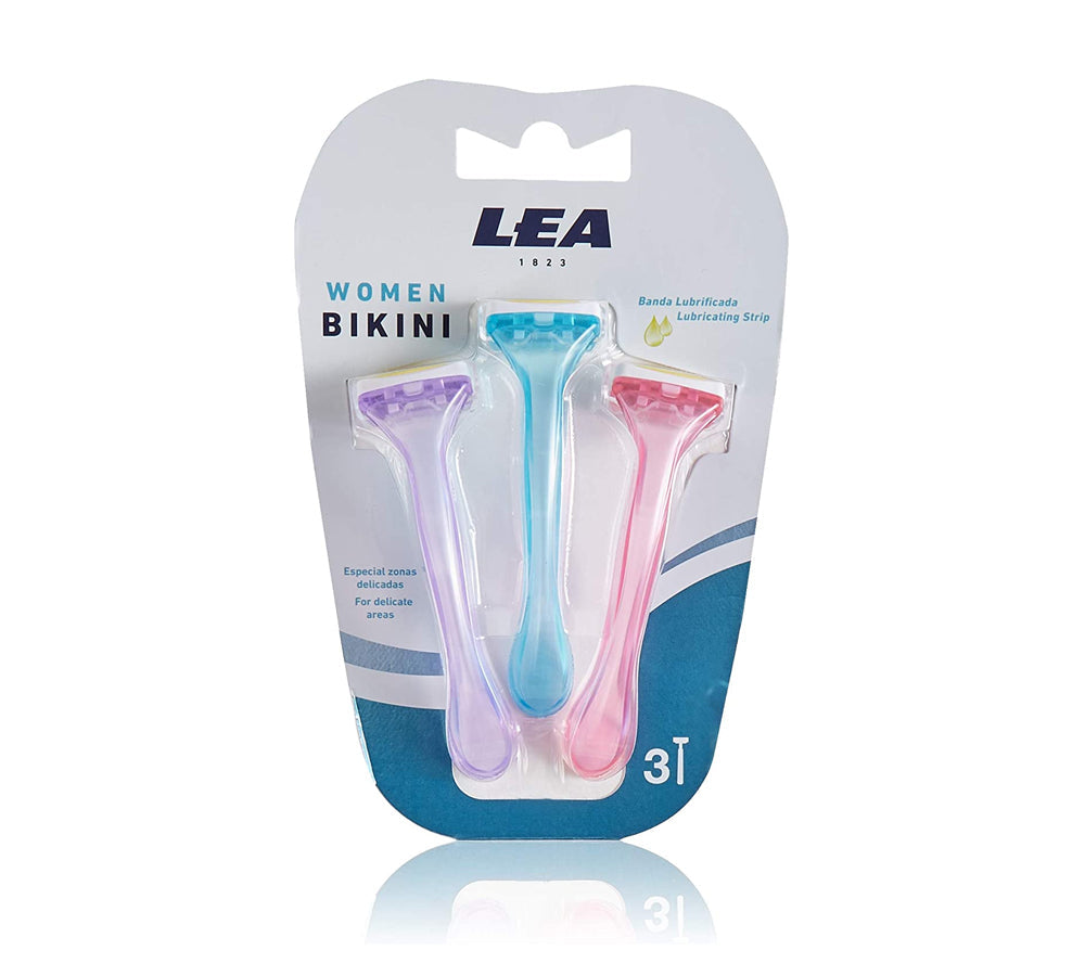 LEA Woman Bikini Disposable Razor Pack of 3