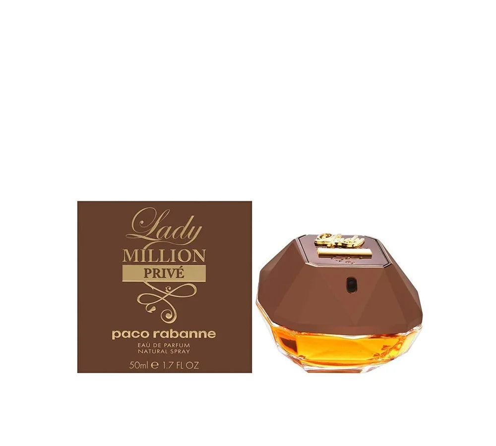 Lady Million Prive by Paco Rabanne Eau De Parfum For Women 50 ml