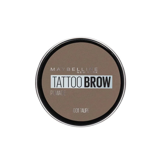 Maybelline Tattoo Brow Pomade Long Lasting Eyebrow Pot - 001 Taupe