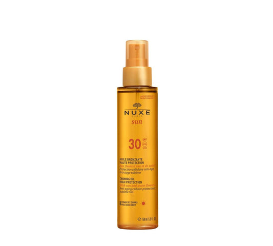 Nuxe Sun by Nuxe Tanning Oil for Face & Body SPF30 150ml