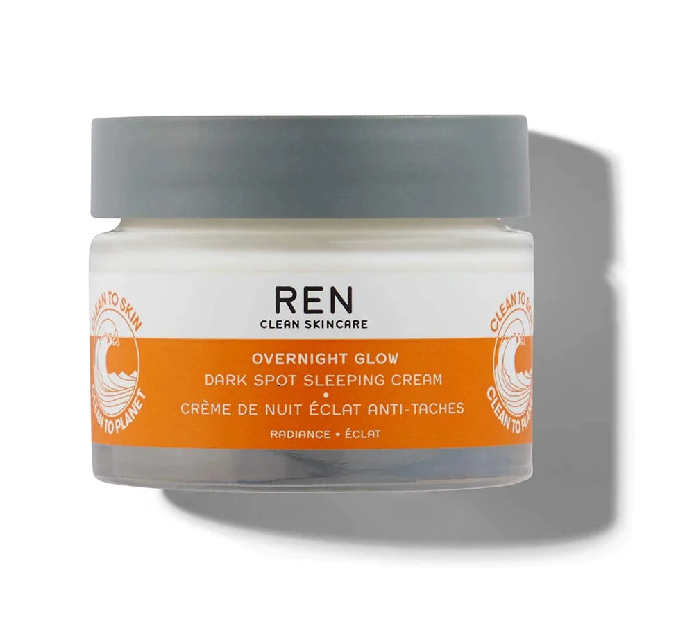 REN Clean Skincare Overnight Glow Dark Spot Sleeping Cream 50ml