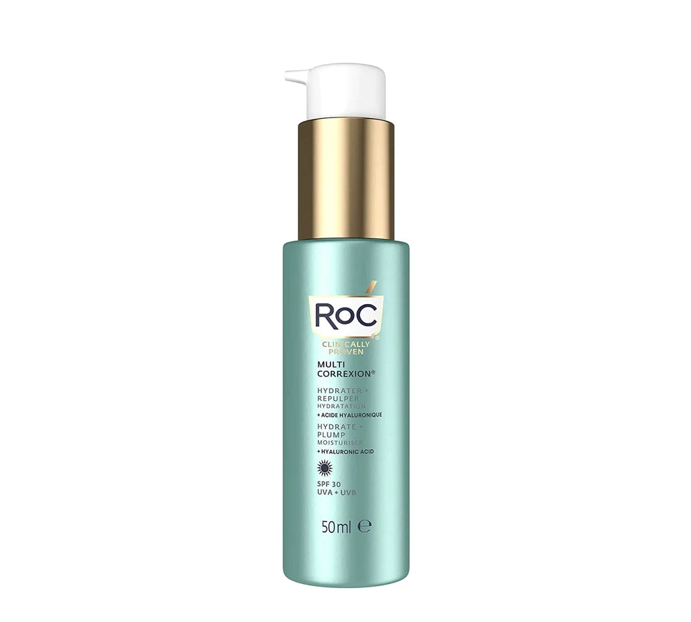 Roc Multi Correxion Hydrate & Plump Moisturiser SPF30 with Hyaluronic Acid 50ML