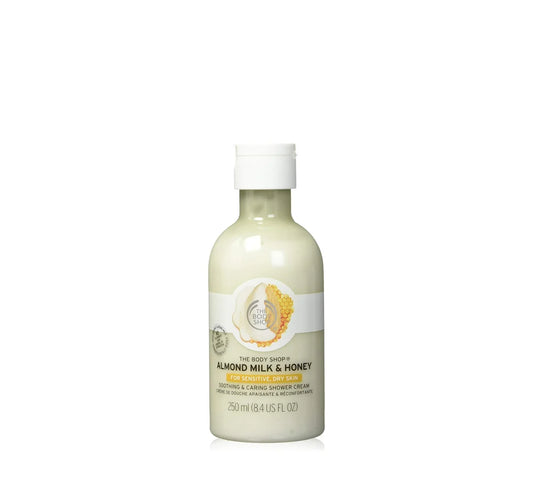 The Body Shop Shower Cream 250ml Almond Milk & Honey For Sensitive Dry Skin