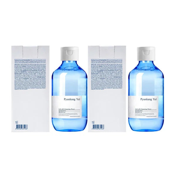 Pyunkang Yul Low pH Cleansing Water, Makeup Remover & Face Cleanser(9.8 Fl. Oz, 290ml) Pack of 2