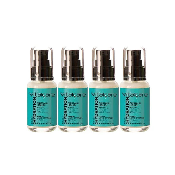 4x Vitalcare Ultra Hydration Liquid Crystals for Hair, 50 ml