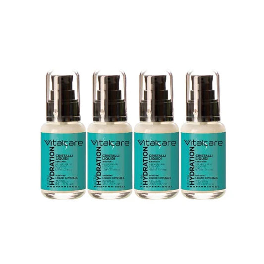 4x Vitalcare Ultra Hydration Liquid Crystals for Hair, 50 ml