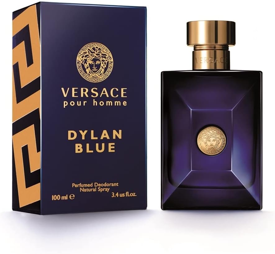 Versace Pour Homme Dylan Blue Perfumed Deodorant Natural Spray – 100ml / 3.4 fl oz