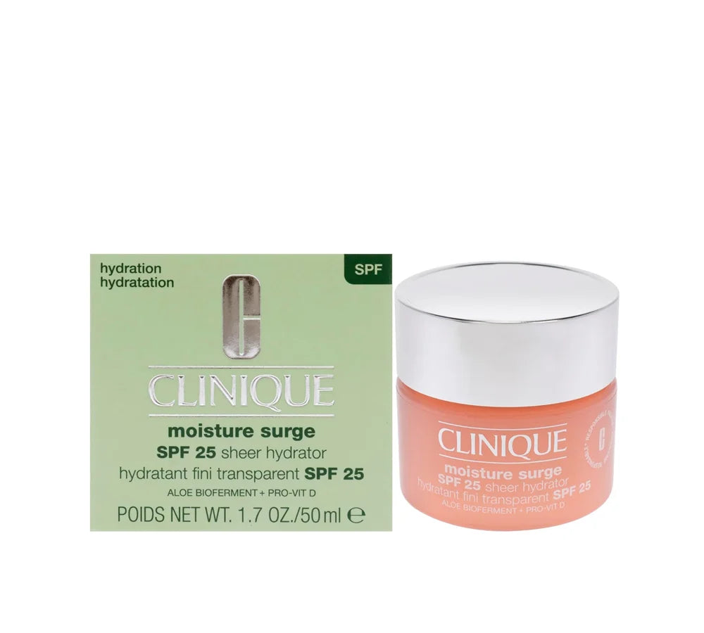 Clinique Moisture Surge gel-cream in 50ml jar.