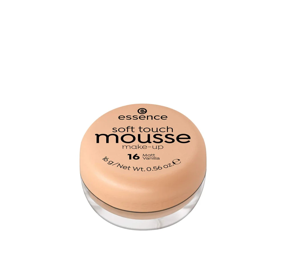 ESSENCE MAQUILLAJE SOFT TOUCH MOUSSE 16 MATT VANILLA