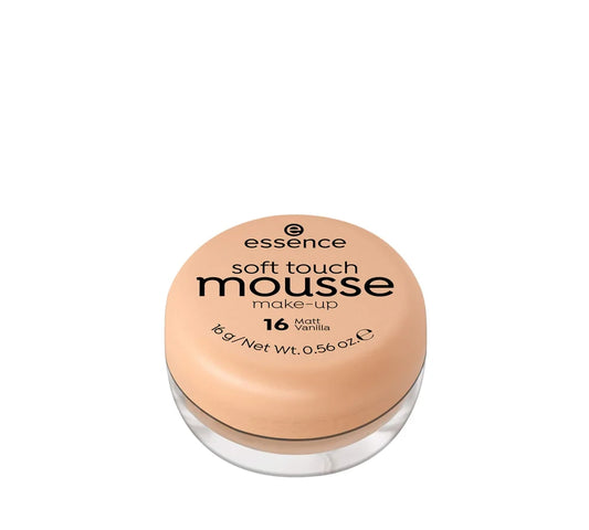 ESSENCE MAQUILLAJE SOFT TOUCH MOUSSE 16 MATT VANILLA