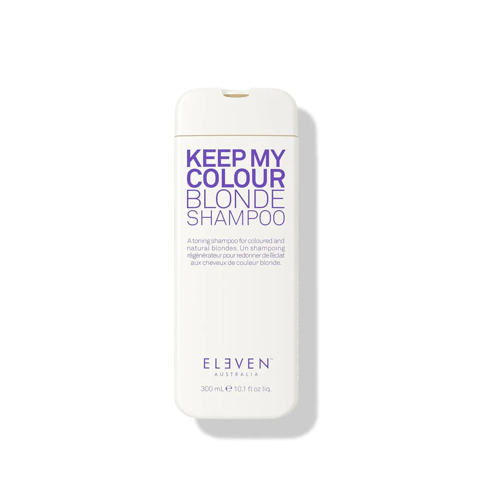 Eleven Australia Keep My Blonde Shampoo 300ml toning shampoo to maintain bright blonde hair