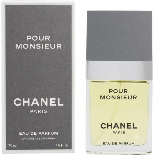 Chanel Pour Monsieur Eau De Parfum Spray for Men – 75ml / 2.5 fl oz