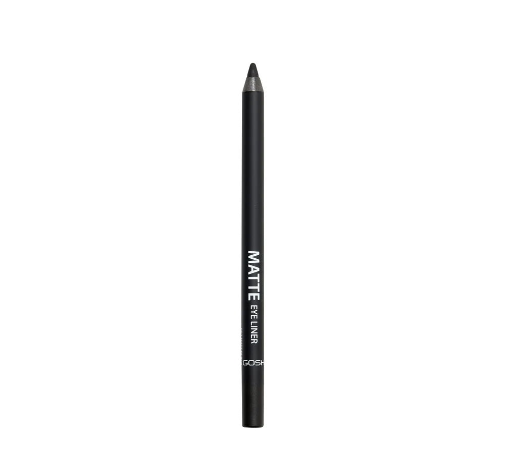 Gosh Taupe Eyeliner Pencil in matte waterproof taupe shade.