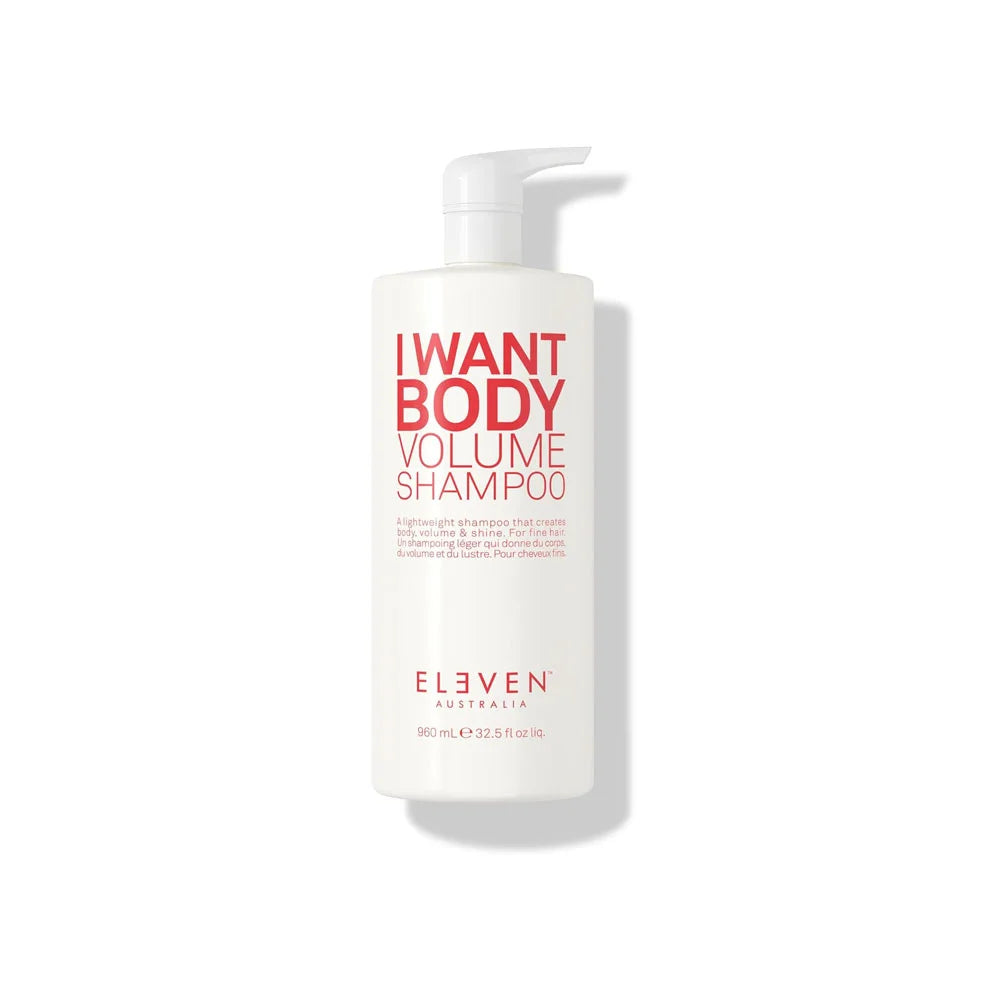 I Want Body Volume Shampoo 1000ml volumizing shampoo for fuller and thicker looking hair