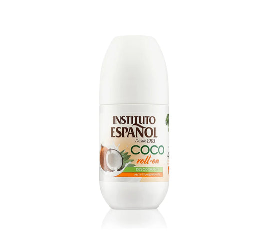 Instituto Español Coconut Roll-On Deodorant, White, Fruity