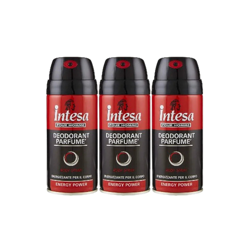 Intesa Energy Power Perfumed Deodorant 150 ml, Pack of 3