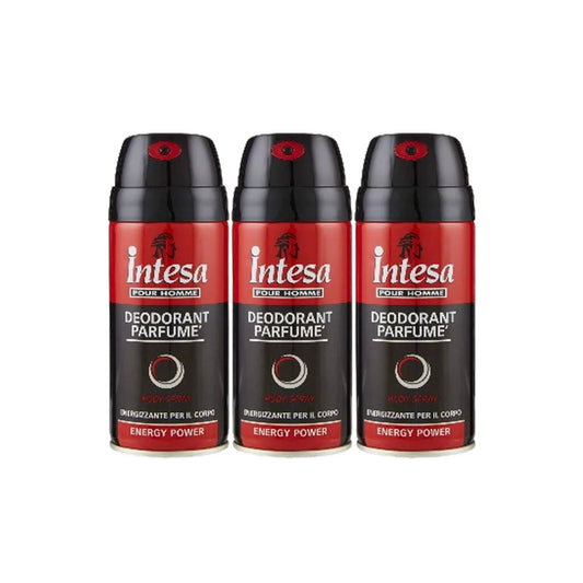 Intesa Energy Power Perfumed Deodorant 150 ml, Pack of 3