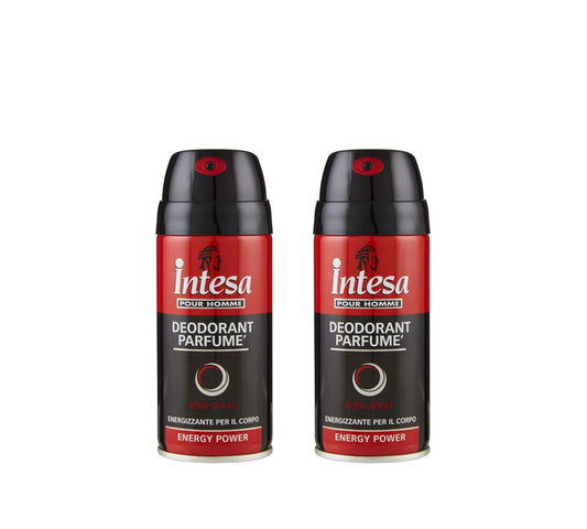 Intesa Energy Power Perfumed Deodorant 150ml, Pack of 2