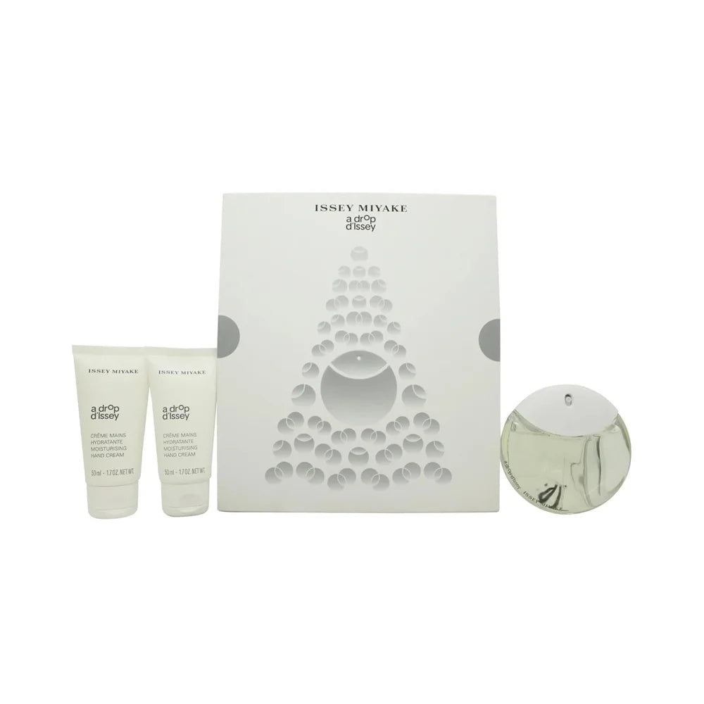 Issey Miyake A Drop d'Issey Gift Set 50ml EDP + 2 x 50ml Hand Cream