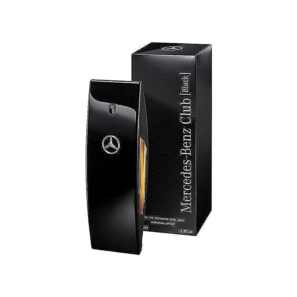 Mercedes-Benz Club Black Eau de Toilette 100ml Men's Oriental Woody Fragrance